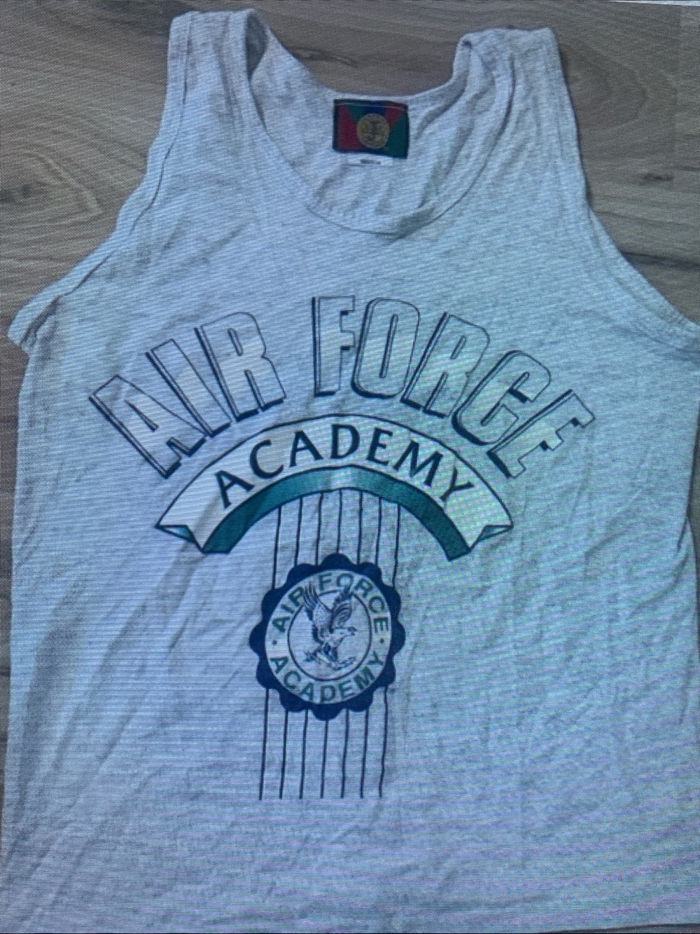 Air Force Academy Graphic Tank Top - White